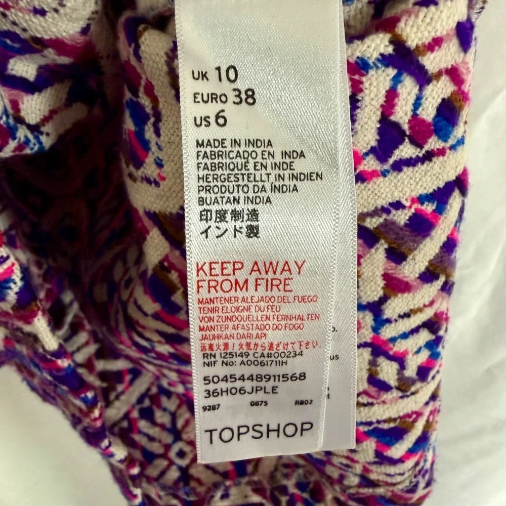 Topshop pattern maximalism